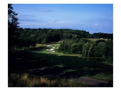 Patriot Hills Golf Club, Hilly Bunkers by Stephen Szurlej Pricing Limited Edition Print image