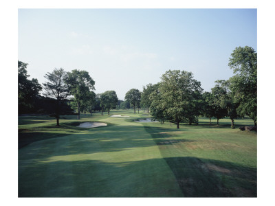 Winged Foot Golf Course, Hole 14 by Stephen Szurlej Pricing Limited Edition Print image