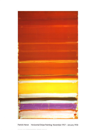 Horizontal Stripe by Patrick Heron Pricing Limited Edition Print image