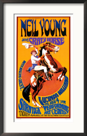 Neil Young And Crazy Horse - Concert (Lithograph) by Bob Masse Pricing Limited Edition Print image