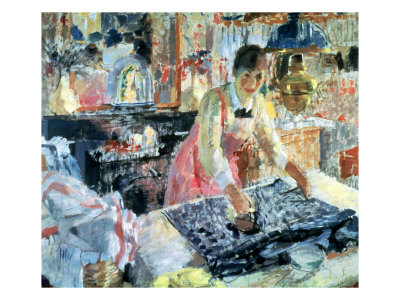 Woman Ironing, 1912 by Rik Wouters Pricing Limited Edition Print image