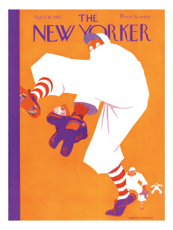 The New Yorker Cover - April 18, 1931 by Charles Donelan Pricing Limited Edition Print image