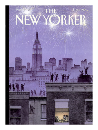 The New Yorker Cover - July 5, 1999 by Harry Bliss Pricing Limited Edition Print image
