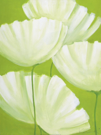 White On Green by Sonja Kaminski Pricing Limited Edition Print image