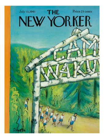 The New Yorker Cover - July 15, 1961 by Beatrice Szanton Pricing Limited Edition Print image