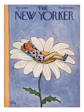 The New Yorker Cover - July 14, 1962 by William Steig Pricing Limited Edition Print image
