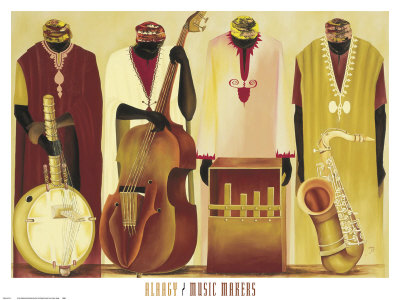 Music Makers by Alaagy Pricing Limited Edition Print image