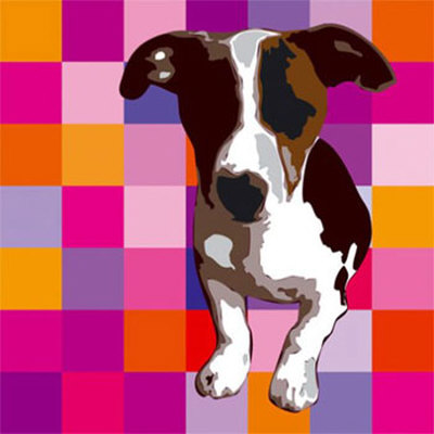 Atome As A Puppy Pop Star Iii by Guerin Pricing Limited Edition Print image