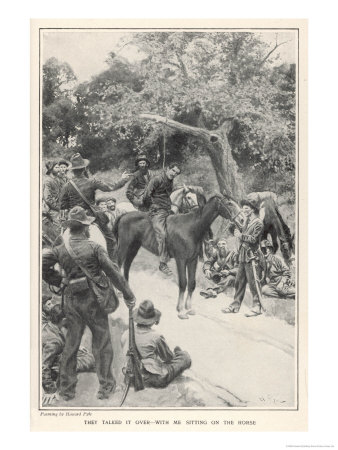 Suspected Spy Lynched by Howard Pyle Pricing Limited Edition Print image