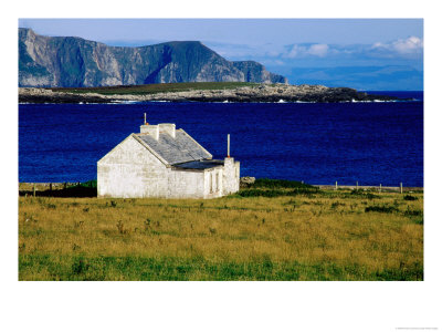 House On Coast At Doagh, Ireland by Richard Cummins Pricing Limited Edition Print image