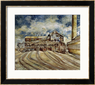 Bituminous Coal Preparation Plant by Lawrence Whitaker Pricing Limited Edition Print image