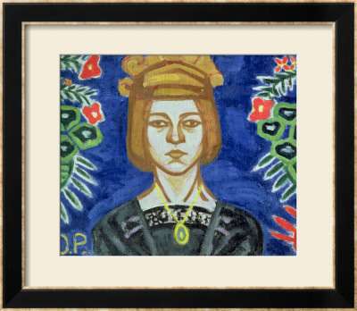 Self Portrait, 1912-15 by Olga Vladimirovna Rozanova Pricing Limited Edition Print image