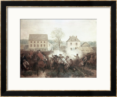 The Battle Of Lexington by Alonzo Chappel Pricing Limited Edition Print image