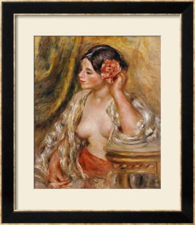 Gabrielle A Sa Coiffure, 1910 by Pierre-Auguste Renoir Pricing Limited Edition Print image
