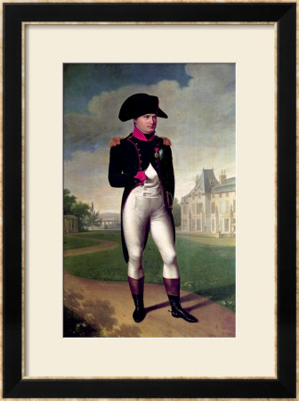 Napoleon I (1769-1821) In Front Of The Chateau De Malmaison, 1804 by Francois Gerard Pricing Limited Edition Print image