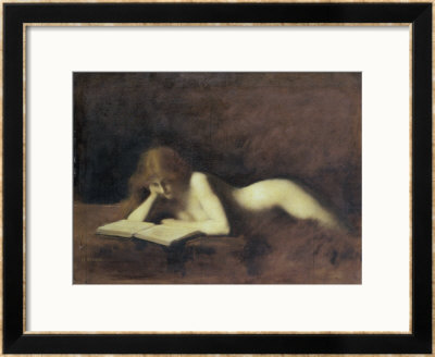 La Liseuse by Jean-Jacques Henner Pricing Limited Edition Print image