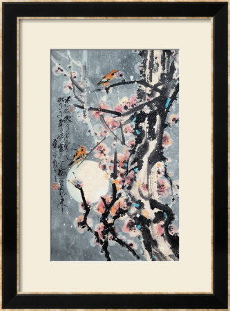 Plum Blossoms In Snow by Huachazc Lee Pricing Limited Edition Print image