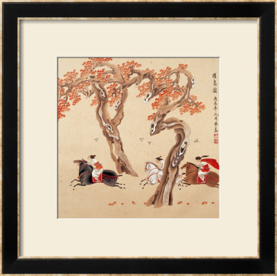Women On Horses by Zhenhua Wang Pricing Limited Edition Print image