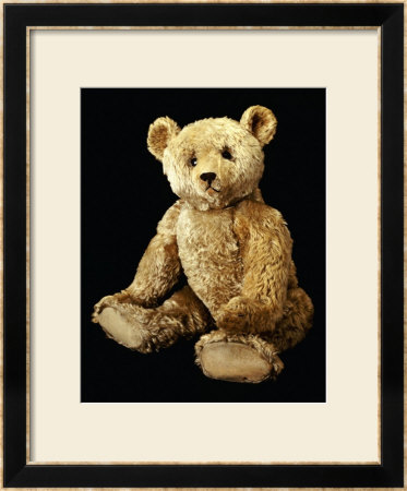 Fine Steiff Pale Golden Plush Covered Teddy Bear With Large Deep Set Black Button Eyes, Circa 1910 by Steiff Pricing Limited Edition Print image