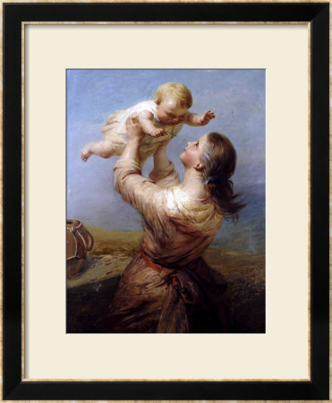 She Looks And Looks, And Still With New Delight, 1870 by James John Hill Pricing Limited Edition Print image