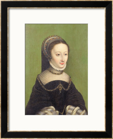 Portrait Of A Lady, Said To Be Jeanne D'albret, Mother Of Henri Iv Of France by Claude Corneille De Lyon Pricing Limited Edition Print image