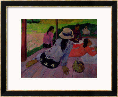 The Siesta, 1891-2 by Paul Gauguin Pricing Limited Edition Print image