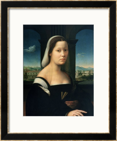 Portrait Of A Woman by Giuliano Bugiardini Pricing Limited Edition Print image