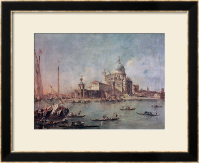 Venice, The Punta Della Dogana With Santa Maria Della Salute, Circa 1770 by Francesco Guardi Pricing Limited Edition Print image