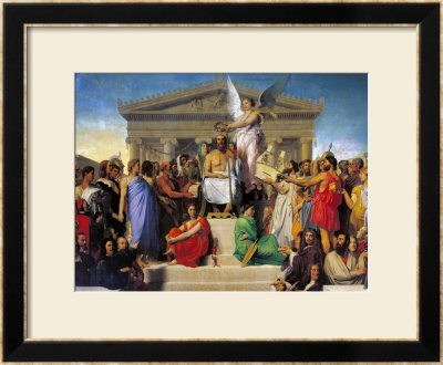 Apotheosis Of Homer, 1827 by Jean-Auguste-Dominique Ingres Pricing Limited Edition Print image