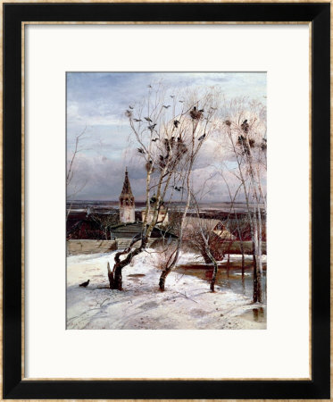 The Rooks Have Returned, 1871 by Aleksei Kondratevich Savrasov Pricing Limited Edition Print image