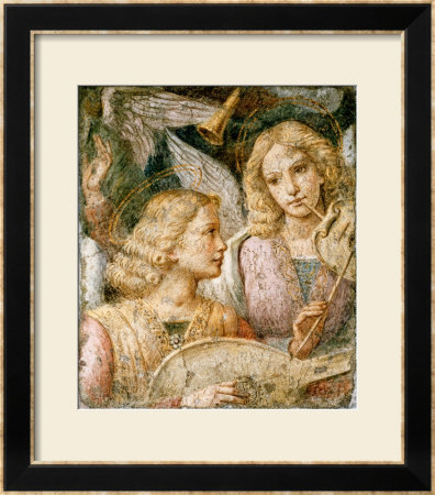Music-Making Angels, A Fragment by Bernardino Luini Pricing Limited Edition Print image
