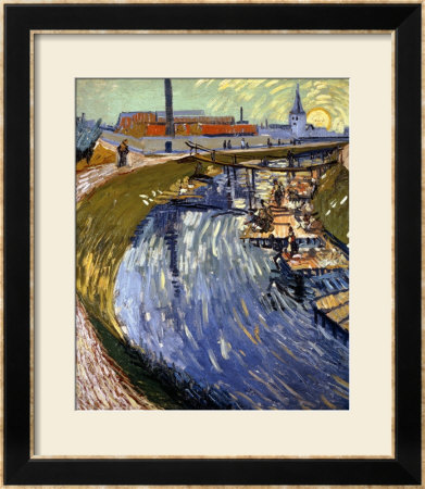 La Roubine Du Roi, 1888 by Vincent Van Gogh Pricing Limited Edition Print image