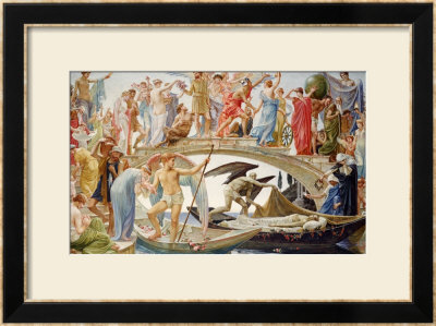 The Bridge Of Life, 1884 by Walter Crane Pricing Limited Edition Print image