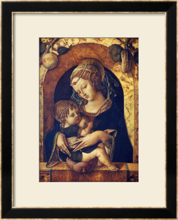 The Madonna And Child At A Marble Parapet by Carlo Crivelli Pricing Limited Edition Print image