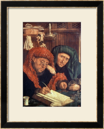 The Tax Collectors, 1550 by Marinus Van Roejmerswaelen Pricing Limited Edition Print image