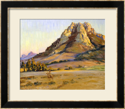 Castle Crags, San Luis Obispo, 1924 by Arthur Merton Hazard Pricing Limited Edition Print image