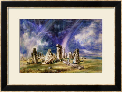 Stonehenge, 1835 by John Constable Pricing Limited Edition Print image