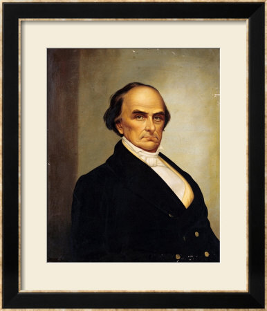 Portrait Of U.S. Statesman And Lawyer, Daniel Webster (1782-1852) by Joseph Goodhue Chandler Pricing Limited Edition Print image