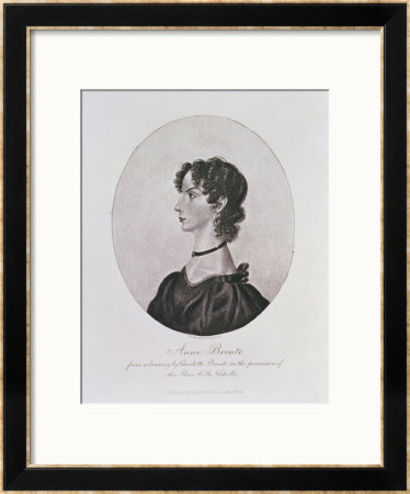Portrait Of Anne Bronte From A Drawing In The Possession Of The Rev. A. B. Nicholls by Charlotte Bronte Pricing Limited Edition Print image