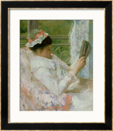 The Reader Circa 1878 by Mary Cassatt Pricing Limited Edition Print image