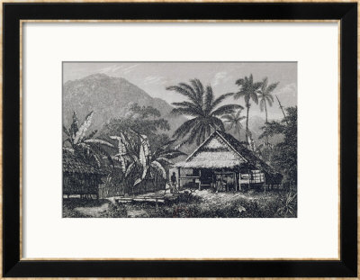 View Near Matavai Bay, Otaheite by John Webber Pricing Limited Edition Print image