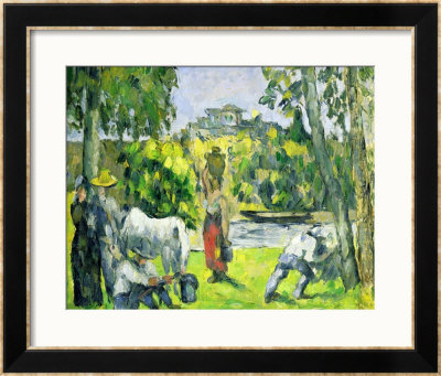 Life In The Fields, Circa 1875 by Paul Cezanne Pricing Limited Edition Print image