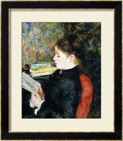 The Reader, 1877 by Pierre-Auguste Renoir Pricing Limited Edition Print image