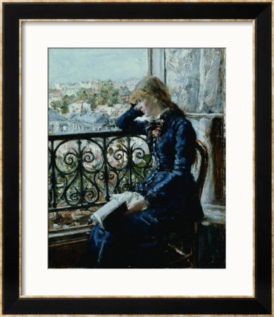At The Window, 1881 by Hans Olaf Heyerdahl Pricing Limited Edition Print image