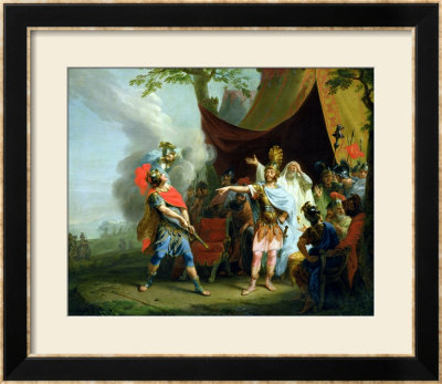 Achilles Has A Dispute With Agamemnon, 1776 by Johann Heinrich Tischbein Pricing Limited Edition Print image