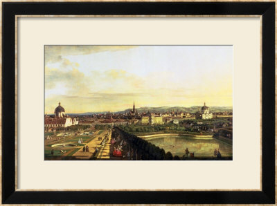The Belvedere From Gesehen, Vienna by Bernardo Bellotto Pricing Limited Edition Print image