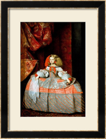 The Infanta Maria Marguerita (1651-73) In Pink by Diego Velazquez Pricing Limited Edition Print image
