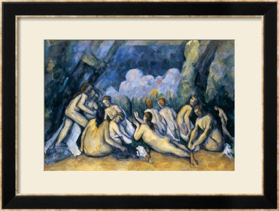 The Large Bathers, Circa 1900-05 by Paul Cezanne Pricing Limited Edition Print image