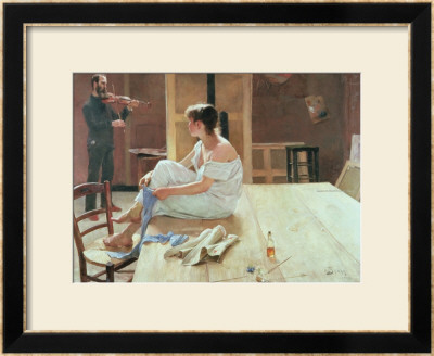After The Pose, 1884 by Sven Richard Bergh Pricing Limited Edition Print image