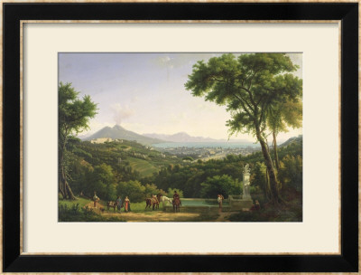 View Of Naples From Capodimonte, 1813 by Alexandre Hyacinthe Dunouy Pricing Limited Edition Print image